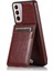Samsung Galaxy S21 Fe Kart Tutucu Manyetik Toka Kickstand ile Uyumlu (Yurt Dışından) 1