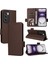Oppo Oppo 12 5g Için Flip Case Kart Yuvaları Tutucu Yan Toka Cüzdan Pu (Yurt Dışından) 1