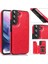 Kart ile Samsung Galaxy S22 Artı Çift Manyetik Toka Için Cüzdan Kılıf (Yurt Dışından) 1