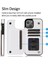 Kart Tutucu Kickstand Kart Yuvaları ile IPhone 14 Artı Cüzdan Durumda Pu (Yurt Dışından) 2