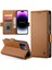 IPhone 14 Için Flip Case Pro Max Cüzdan Flip Kartvizit Yuvaları Günlük Kullanım (Yurt Dışından) 1