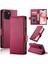 IPhone 15 Için Flip Case Günlük Kullanım Kart Yuvaları Flip Iş Cüzdan (Yurt Dışından) 4