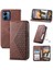 Motorola Moto G24 Için Flip CASE/G04 Cüzdan Standı Eşkenar Dörtgen Şekli El Kayışı (Yurt Dışından) 1