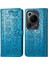 Huawei Pura 70 Ultra Darbeye Kısa Kayış Karikatür Hayvanlar Için Flip Case (Yurt Dışından) 4