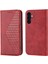 Samsung Galaxy M14 5g Için Flip Case Standı Cüzdan El Kayışı Eşkenar Dörtgen Şekli (Yurt Dışından) 1