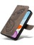 Kredi Kartı Yuvası ile IPhone 12 Mini Yüksek Kaliteli Deri Için Flip Case (Yurt Dışından) 3