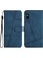 Xiaomi Redmi 9A Için Flip Case Cüzdan Pu Deri Bilek Kayışı Flip Folio (Yurt Dışından) 1