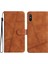Xiaomi Redmi 9A Için Flip Case Cüzdan Pu Deri Bilek Kayışı Flip Folio (Yurt Dışından) 1