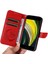 Kredi Kartı Yuvası ile IPhone 6/6s Için Flip Case Yüksek Kalite Deri El (Yurt Dışından) 5