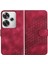 Xiaomi Poco F6 Için Flip Case Pu Deri Kapak Çevirin Geometrik Desen Kartı (Yurt Dışından) 1