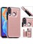 Kart Tutucu Çift Toka ile Huawei P30 Lite Pu Deri Için Cüzdan Kılıf (Yurt Dışından) 1