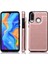 Kart Tutucu Çift Toka ile Huawei P30 Lite Pu Deri Için Cüzdan Kılıf (Yurt Dışından) 5