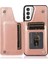Samsung Galaxy S21 Çift Manyetik Toka Kickstand ile Cüzdan Kılıf (Yurt Dışından) 5