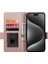 IPhone 15 Için Flip Case Pro Max Flip Cüzdan Günlük Kullanım Kart Yuvaları Iş (Yurt Dışından) 2