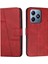 Realme C61 Yan Toka Tam Koruma Kartı Ekleme Pu Için Flip Case (Yurt Dışından) 1