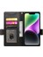 IPhone 14 Cüzdan Günlük Kullanım Için Flip Case Kartvizit Yuvaları (Yurt Dışından) 4