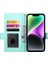 IPhone 14 Cüzdan Günlük Kullanım Için Flip Case Kartvizit Yuvaları (Yurt Dışından) 3