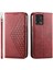 Motorola Moto G72 Standı Cüzdan Günlük Kullanım Eşkenar Dörtgen Şekli El Için Flip Case (Yurt Dışından) 1