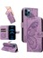 Kredi Kartı Yuvası Ayrılabilir El Kayışı ile IPhone 13 Pro Için Flip Case (Yurt Dışından) 1
