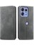 Motorola Kenar 50 Pro Flip Kapak Için Flip Case Basit Iş Cüzdan Kılıf (Yurt Dışından) 1