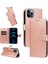 Kredi Kartı Yuvası Ayrılabilir El Kayışı ile IPhone 13 Pro Için Flip Case (Yurt Dışından) 1