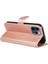 Kredi Kartı Yuvası Ayrılabilir El Kayışı ile IPhone 13 Pro Için Flip Case (Yurt Dışından) 4