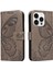 Kredi Kartı Yuvası ile IPhone 14 Pro Için Flip Case Ayrılabilir El Kayışı (Yurt Dışından) 1