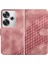 Xiaomi Poco F6 Için Flip Case Pu Deri Kapak Çevirin Geometrik Desen Kartı (Yurt Dışından) 1