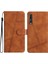 Huawei P20 Pro Için Flip Case Bilek Kayışı Cüzdan Pu Deri Kart Yuvaları Tam (Yurt Dışından) 5