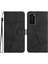 Huawei P40 Flip Folio Kart Yuvaları Için Flip Case Tutucu Manyetik Cüzdan Pu (Yurt Dışından) 4