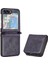Samsung Galaxy Z Flip6 Manyetik Kapatma Bilek Kayışı Pu Kart Için Flip Case (Yurt Dışından) 1