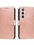 Samsung Galaxy S24 Artı Yüksek Kaliteli Deri ile Kabartmalı Flip Case (Yurt Dışından) 1