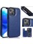 Kart Tutucu ile IPhone 14 Için Cüzdan Durumda Pu Deri Kart Yuvaları Kickstand (Yurt Dışından) 1