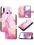 Samsung Galaxy M10S Mermer Desen Pu Deri Cüzdan Kickstand (Yurt Dışından) 1