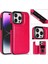 Cüzdan Kılıf IPhone 15 Pro Max Kickstand Çift Manyetik Toka ile Pu (Yurt Dışından) 5