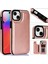 IPhone 15 Için Cüzdan Durumda Artı Kart Yuvaları Kickstand Çift Manyetik Toka (Yurt Dışından) 1