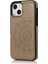 IPhone 15 Için Kart Tutucu Kılıf ile Cüzdan Çevirme Darbeye Dayanıklı Kabartmalı Çift (Yurt Dışından) 1