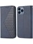 IPhone 14 Için Flip Case Cüzdan Standı Günlük Kullanım El Kayışı Eşkenar Dörtgen Şekli (Yurt Dışından) 5