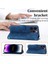 Iphone 15 Için Filp Durumda Pro Max Tam Koruma Kickstand Pu Deri Kayış (Yurt Dışından) 5