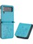Samsung Galaxy Z Flip4 Için Filp Durumda Kart Tutucu Kickstand Bilek Kayışı Pu (Yurt Dışından) 1