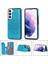 Samsung Galaxy S24 Artı Desen Çiçek Pu Için Kart Tutucu Kılıf ile Cüzdan (Yurt Dışından) 1