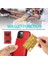 IPhone 12 Pro Kart Tutucu Premium Deri Manyetik Toka ile Uyumlu (Yurt Dışından) 5