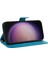 Kredi Kartı Yuvası Kabartmalı El ile Samsung Galaxy S24 Ultra Için Flip Case (Yurt Dışından) 3