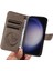 Samsung Galaxy S24 Artı Yüksek Kaliteli Deri ile Kabartmalı Flip Case (Yurt Dışından) 4