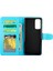 Realme 7 Pro Manyetik Kapatma Pu Deri Kickstand Kart Için Flip Case (Yurt Dışından) 3