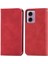 Motorola Moto G24 Flip Kapak Cüzdan Için Flip Case Basit Iş Deri (Yurt Dışından) 1
