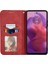 Motorola Moto G24 Flip Kapak Cüzdan Için Flip Case Basit Iş Deri (Yurt Dışından) 4