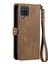 Samsung Galaxy A12 5g Için Flip Case Basit Iş Darbeye Dayanıklı Cüzdan (Yurt Dışından) 5