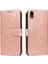 IPhone Xr Yüksek Kaliteli Deri Kredi Kartı Yuvası El ile Flip Case (Yurt Dışından) 1