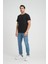 Bisiklet Yaka Fitilli Regular Fit T-Shirt (E24-083 00) 2